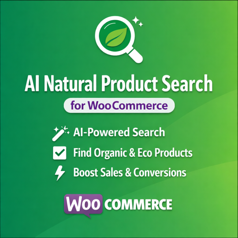 AI Natural Product Search for WooCommerce