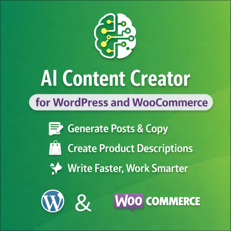 AI Content Creator for WordPress and WooCommerce
